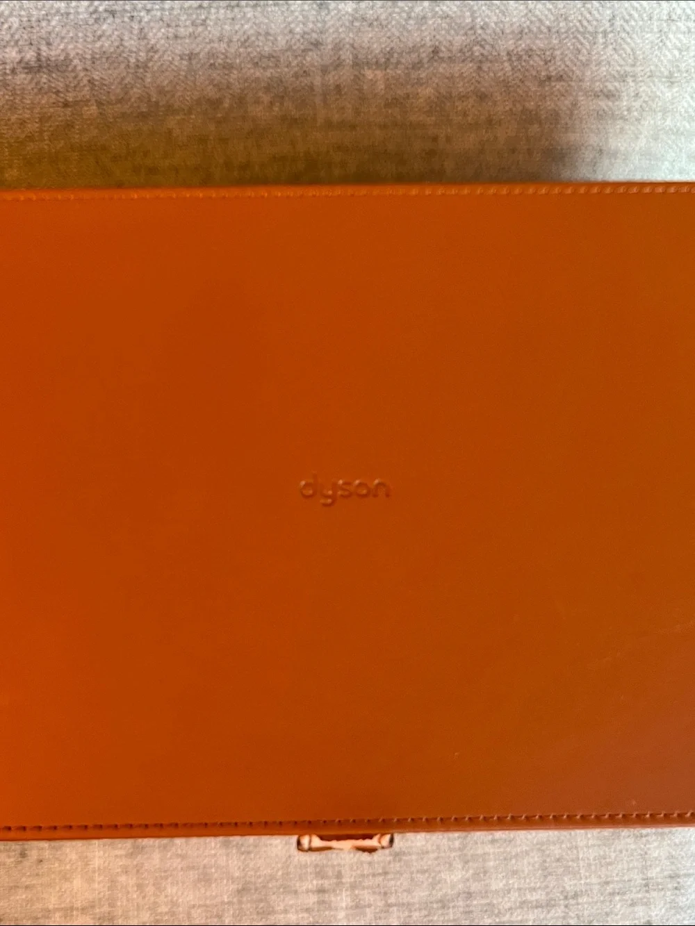 Dyson Airwrap Brown Leather Storage Case